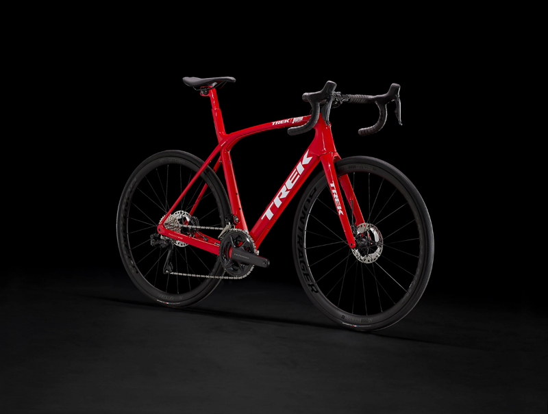 Trek Domane SLR 7 Carbon Road Bike 2022 in Red-1