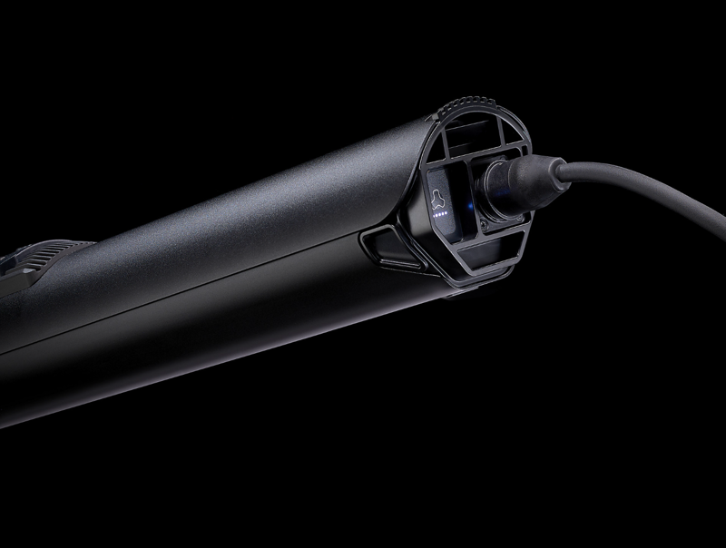 Trek E-Caliber 9.8 XTR Full Suspension Electric Mountain Bike 2021 in Marigold/Red-8