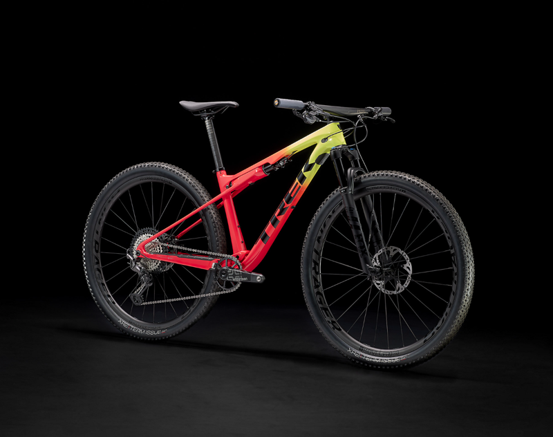 Trek Supercaliber 9.8 XT XC Mountain Bike 2022 in Orange-1