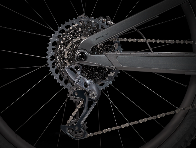 Trek Slash 9.8 GX Full Suspension Mountain Bike 2021 in Grey-2