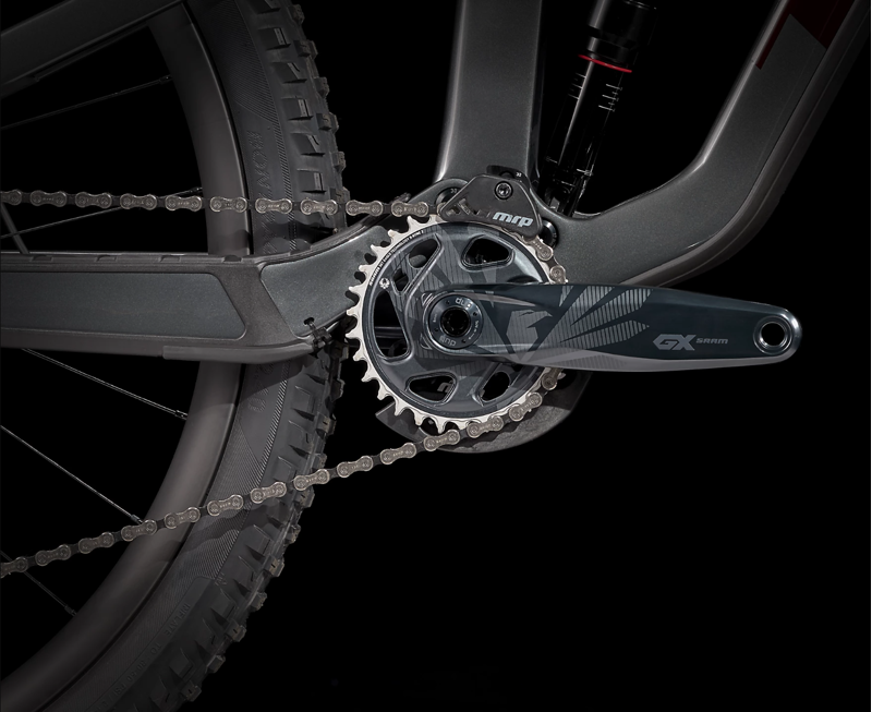 Trek Slash 9.8 GX Full Suspension Mountain Bike 2021 in Grey-11