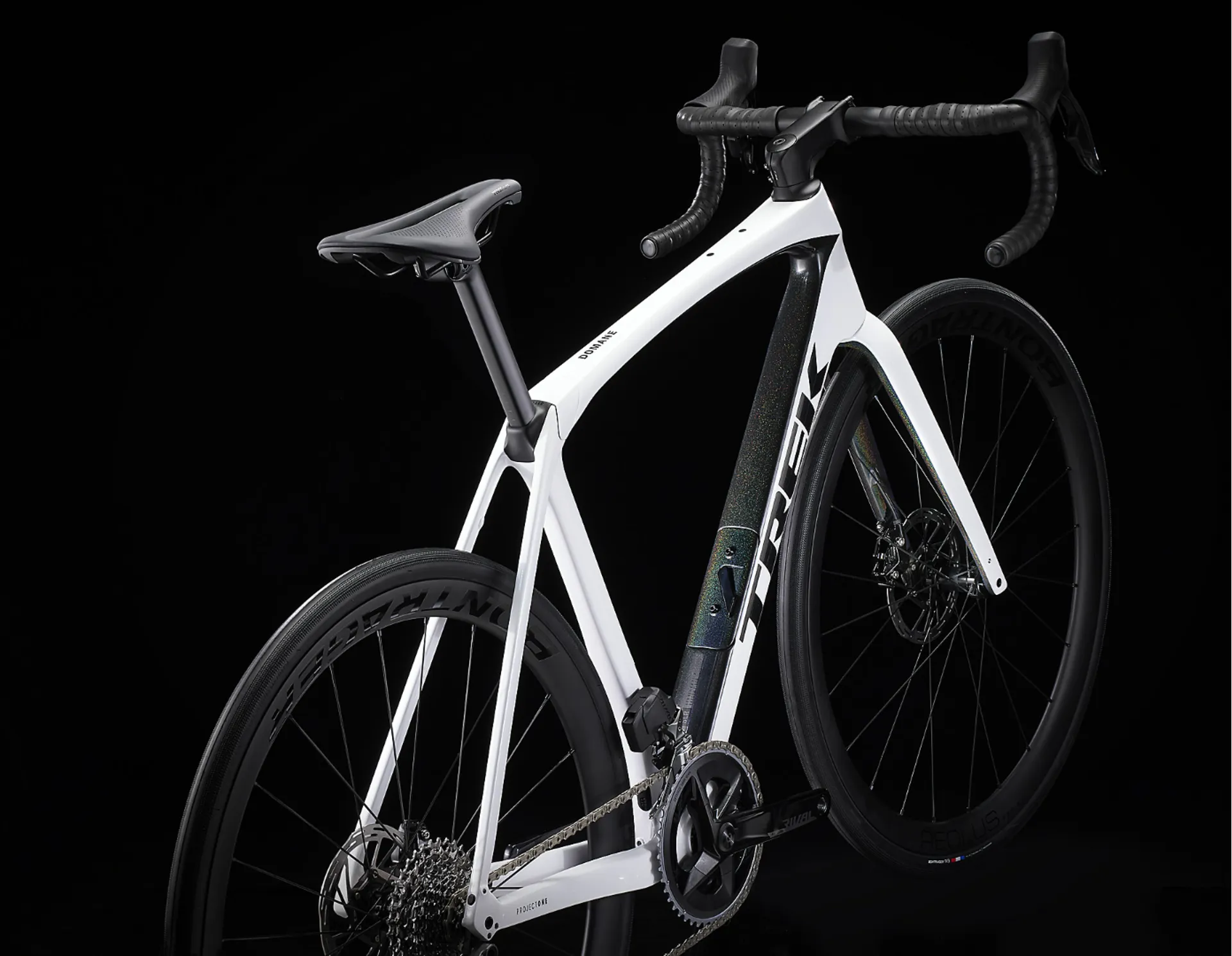 Trek Domane SLR Etap Gen Carbon Road Bike 2024 in Crystal White