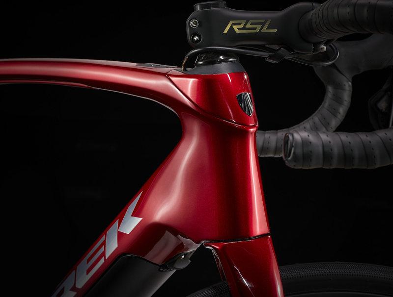 Trek Domane+ LT 9 Dura-Ace Di2 Electric Road Bike 2022 in Rage Red-3