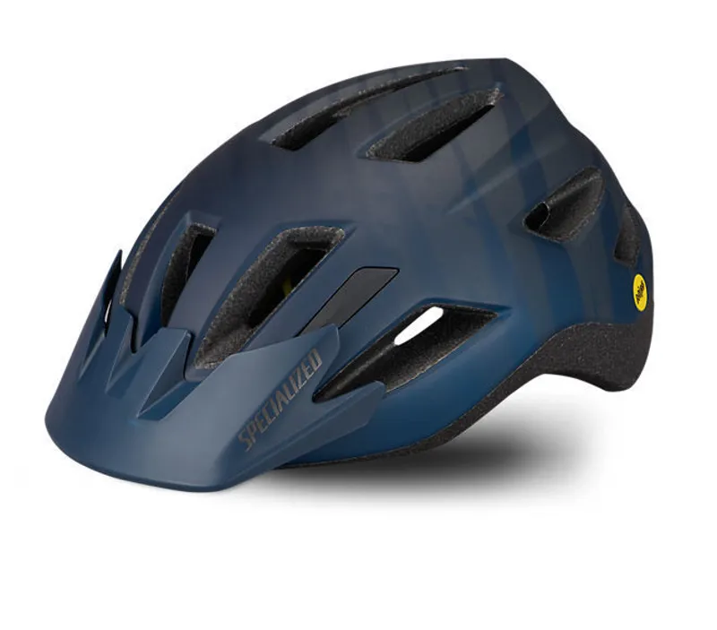 Specialized Shuffle Youth LED MTB Helmet in Cast Blue Metallic