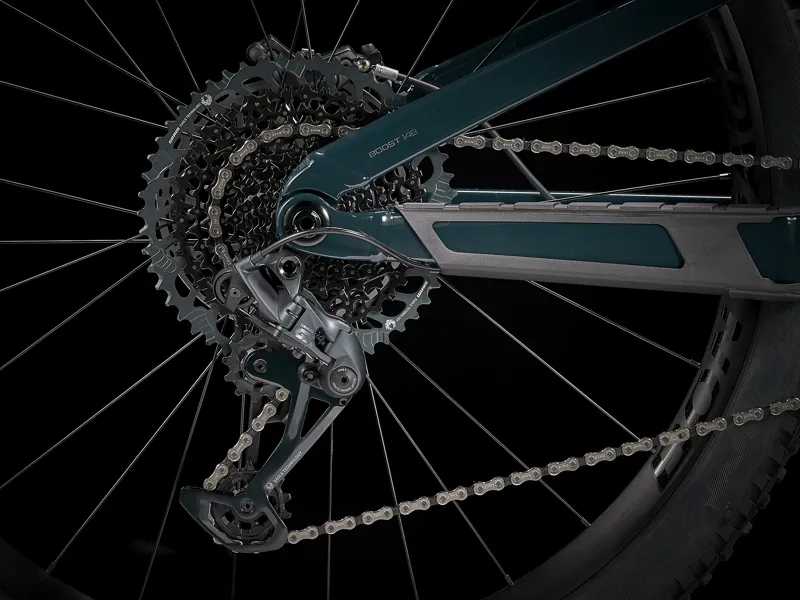 Trek Slash 8 GX 29 Full Suspension Mountain Bike 2022 in Teal-1