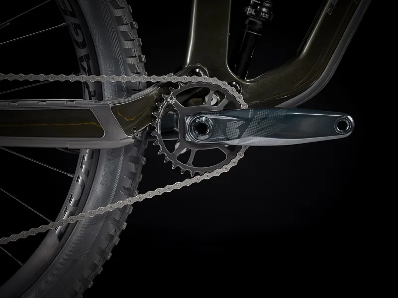 Trek Slash 9.7 GX 29 Full Suspension Mountain Bike 2022 in Green-2