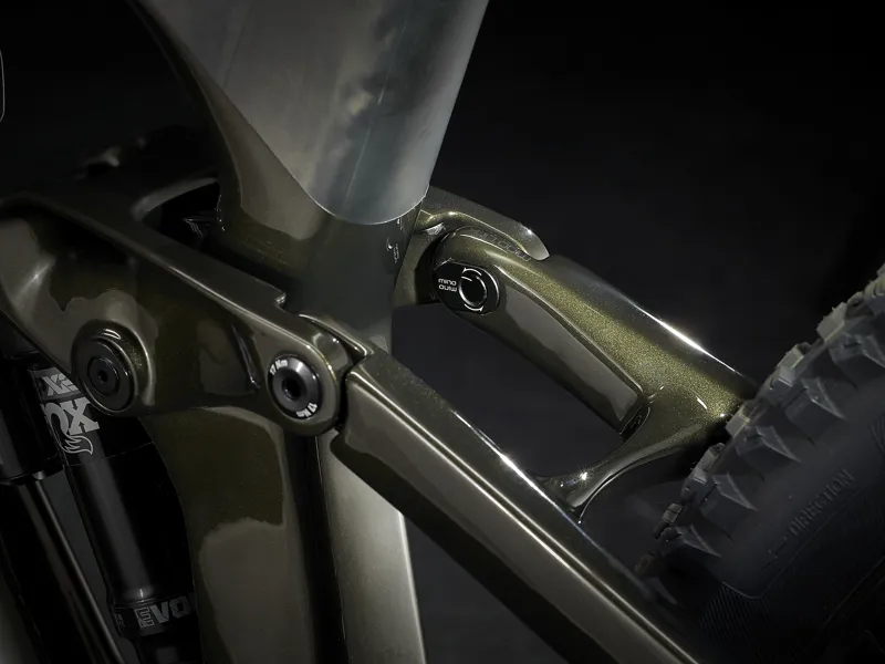 Trek Slash 9.7 GX 29 Full Suspension Mountain Bike 2022 in Green-6