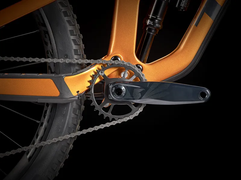 Trek Slash 9.7 GX 29 Full Suspension Mountain Bike 2021 in Orange-3