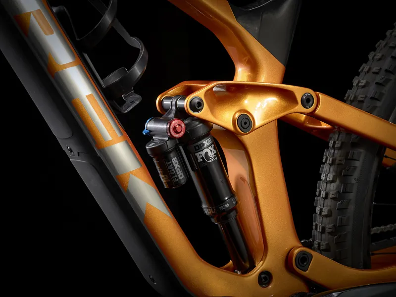 Trek Slash 9.7 GX 29 Full Suspension Mountain Bike 2021 in Orange-5