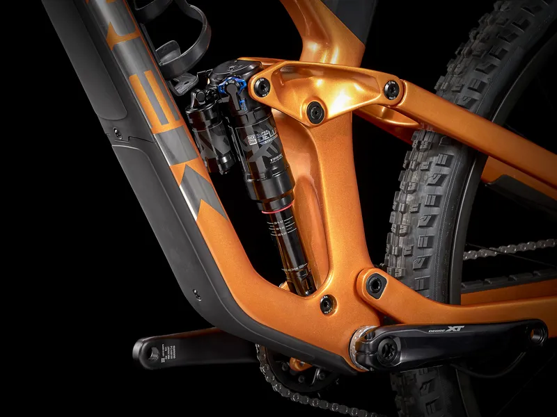 Trek Slash 9.8 XT 29 Full Suspension Mountain Bike 2021 in Orange -4