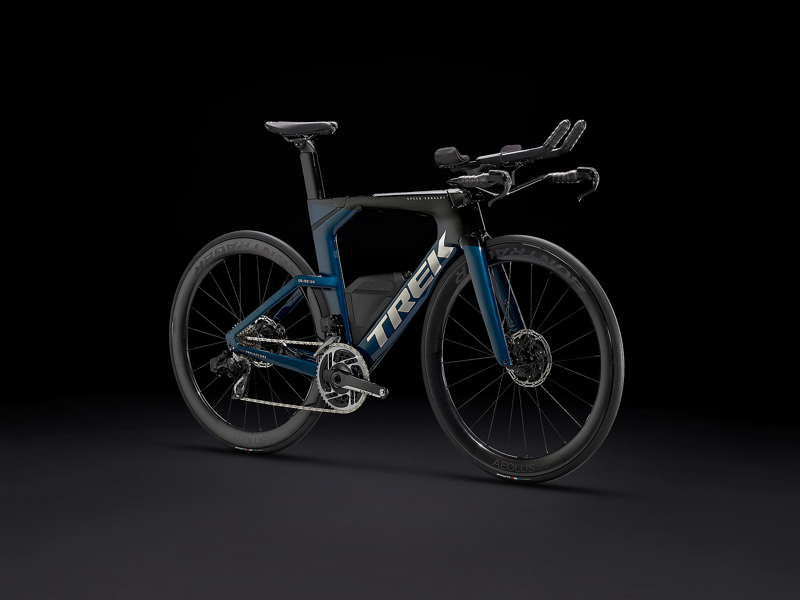 Trek Speed Concept SLR 9 eTap Time Trial/Triathlon Bike 2022 in Mulsanne Blue Black-1