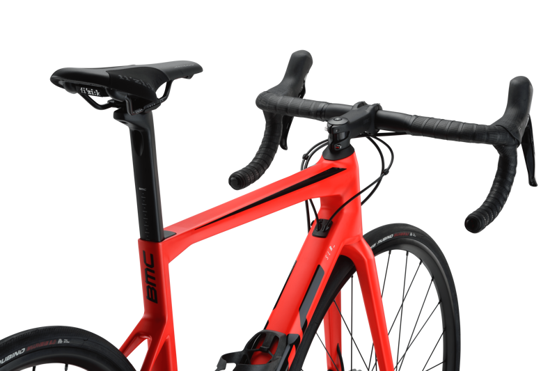 BMC Teammachine SLR Five Ultegra Road Bike 2022 in Neon Red -1