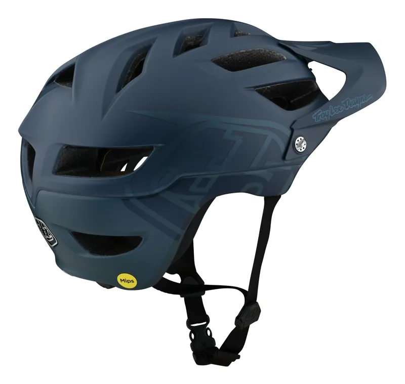 Troy Lee Designs A1 Drone Helmet in Dark Slate Blue-1