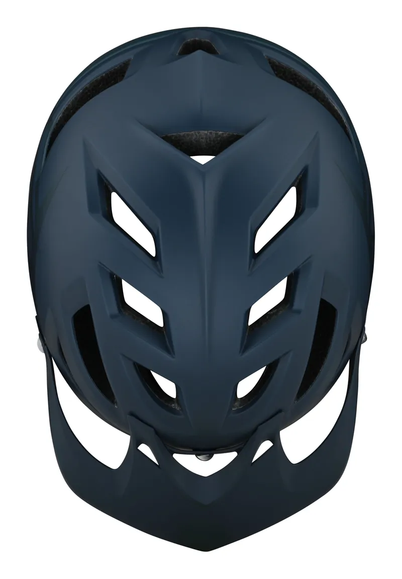 Troy Lee Designs A1 Drone Helmet in Dark Slate Blue-3