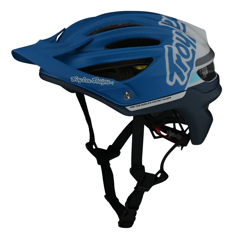 Troy Lee Designs A2 MIPS MTB Helmet in Silhouette Blue