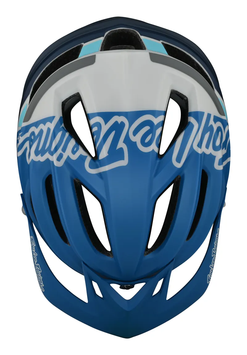 Troy Lee Designs A2 MIPS MTB Helmet in Silhouette Blue-3