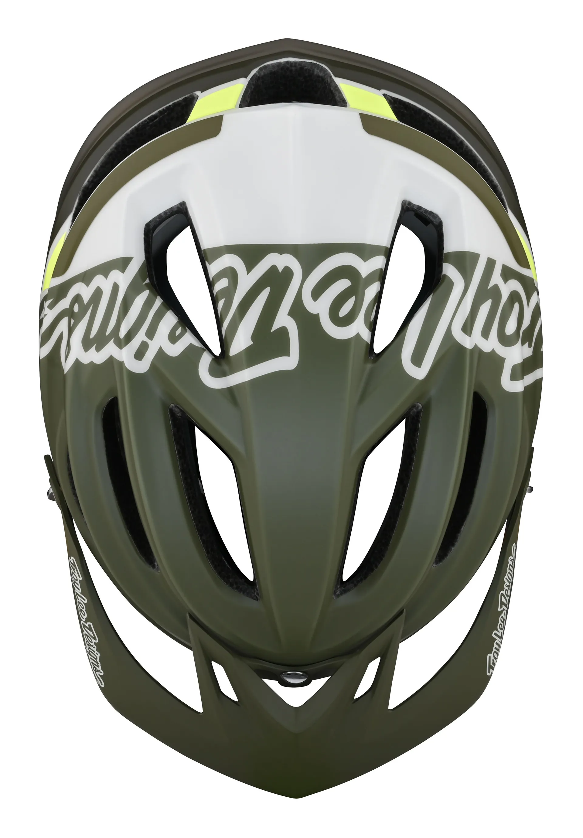 Troy Lee Designs A2 MIPS MTB Helmet in Silhouette Green