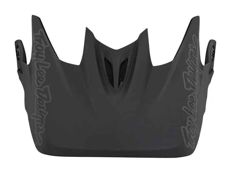 Troy Lee Designs D3 Fiberlite Full Face Helmet in Mono Black -8