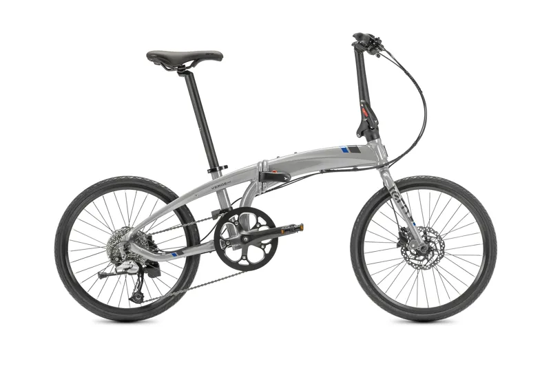 Tern Verge D9 Folding Bike 451mm Wheels 2023 Speed in Silver