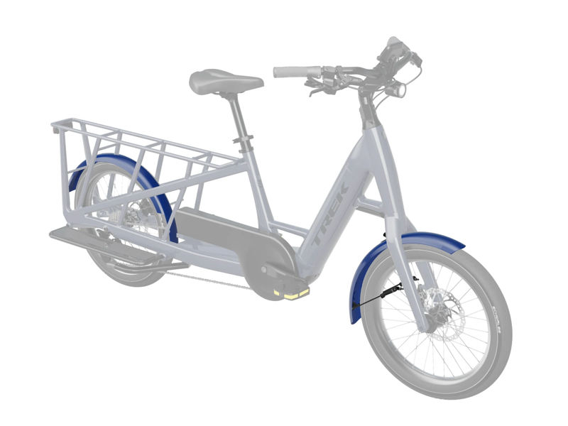 Trek Fetch+ 2 Mudguard Set in Navy Blue-1