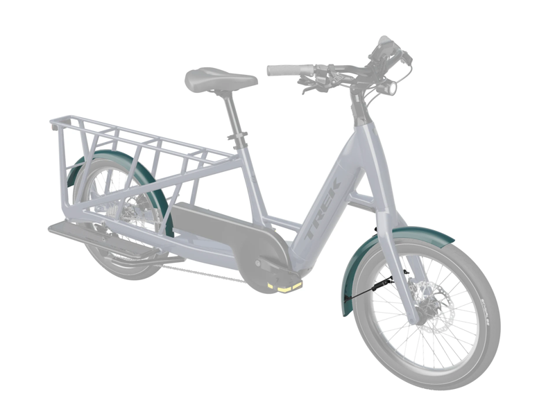 Trek Fetch+ 2 Mudguard Set in Juniper Green-1