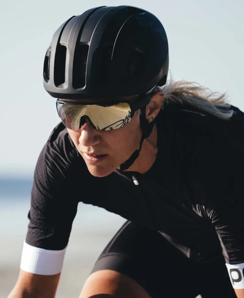 POC Ventral SPIN Road Helmet in Uranium Black Matt-4