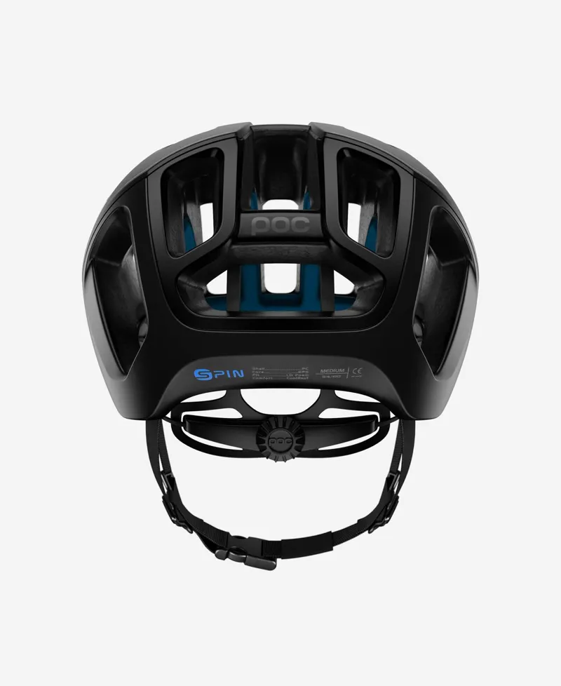 POC Ventral SPIN Road Helmet in Uranium Black Matt-2