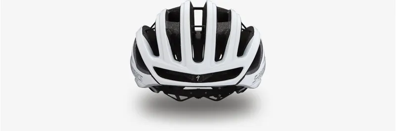 Specialized S-Works Prevail II Vent Helmet Angi Ready in White/Chrome -1