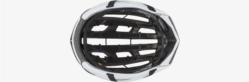 Specialized S-Works Prevail II Vent Helmet Angi Ready in White/Chrome -2