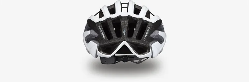 Specialized S-Works Prevail II Vent Helmet Angi Ready in White/Chrome -3