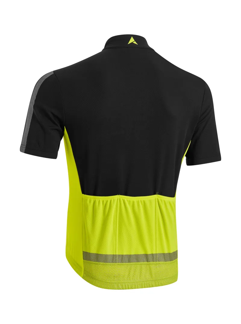 Altura Nightvison Short Sleeve Jersey in Hi-Viz Yellow-1