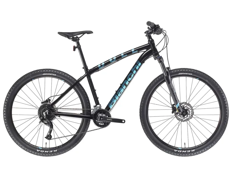 Bianchi Duel 27S Alivio Hardtail Mountain Bike 2021 in Black