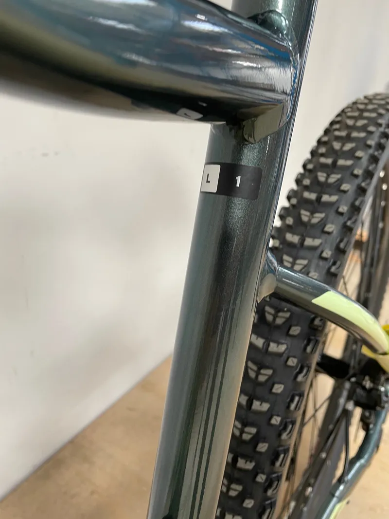 EX-DEMO Giant Fathom E+ 2 29 Electric Hardtail Mountain Bike Large 2021 in Balsam Green-1