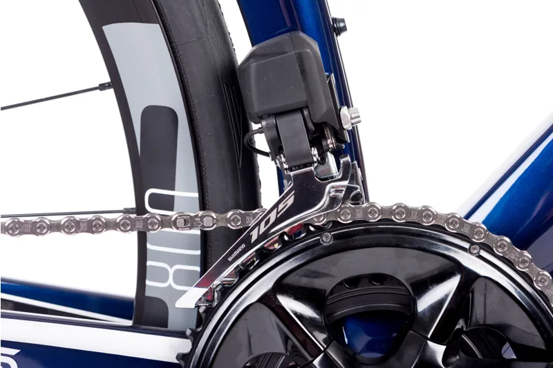 Orro Venturi STC 105 Di2 R800DB Road Bike 2023 in Blue Silver Gloss-6