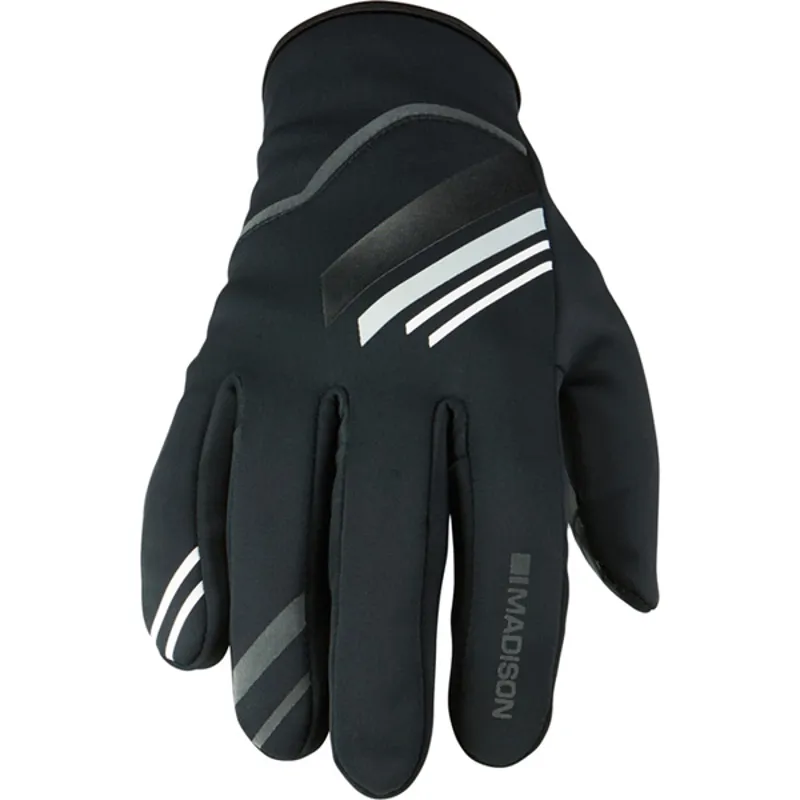 Madison Element Mens Full Finger Gloves in Grey