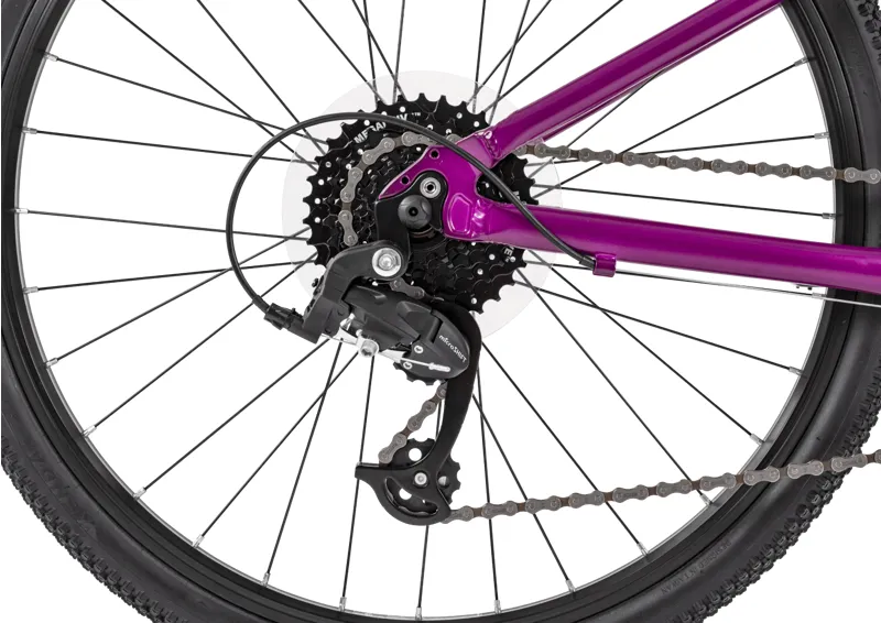 Forme Bamford 24 inch wheel Kids Hybrid Bike 2023 in Satin Purple-3