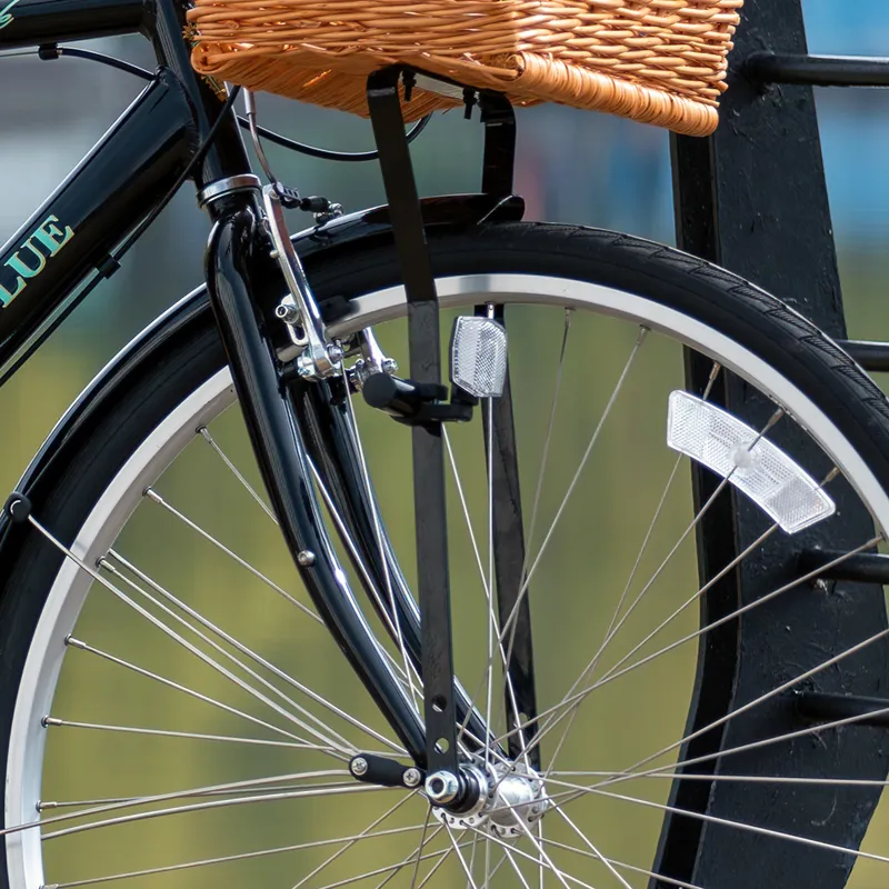 Passport Wicker Bicycle Basket D-Shape Medium 15 -2