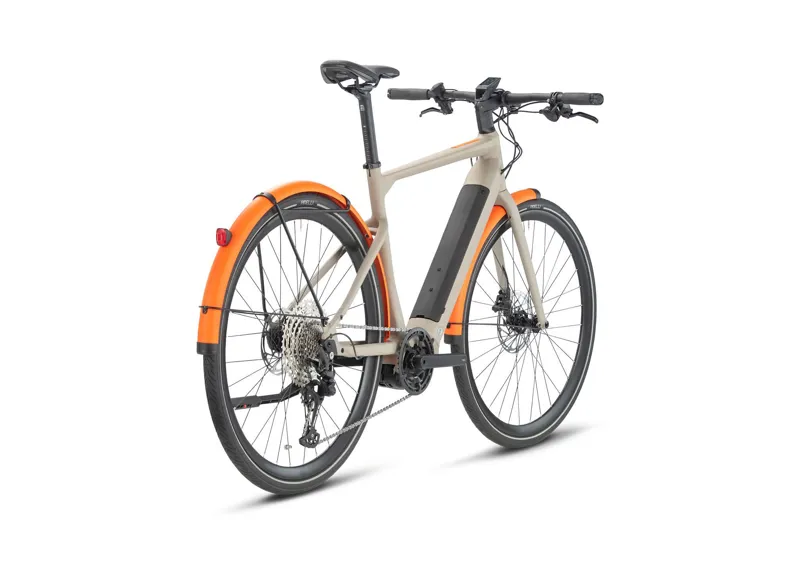 BMC 257 Urbanchallenge AMP AL Two Deore Performance CX Electric Hybrid Bike 2023 in Powder Sand-2