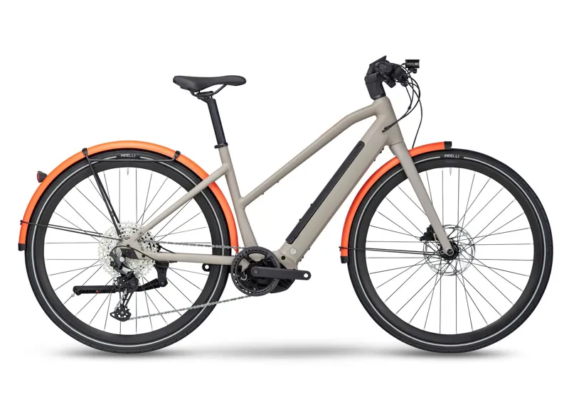 BMC 257 Urbanchallenge AMP AL Two ST Deore Performance CX Electric Hybrid Bike 2023 in Powder Sand
