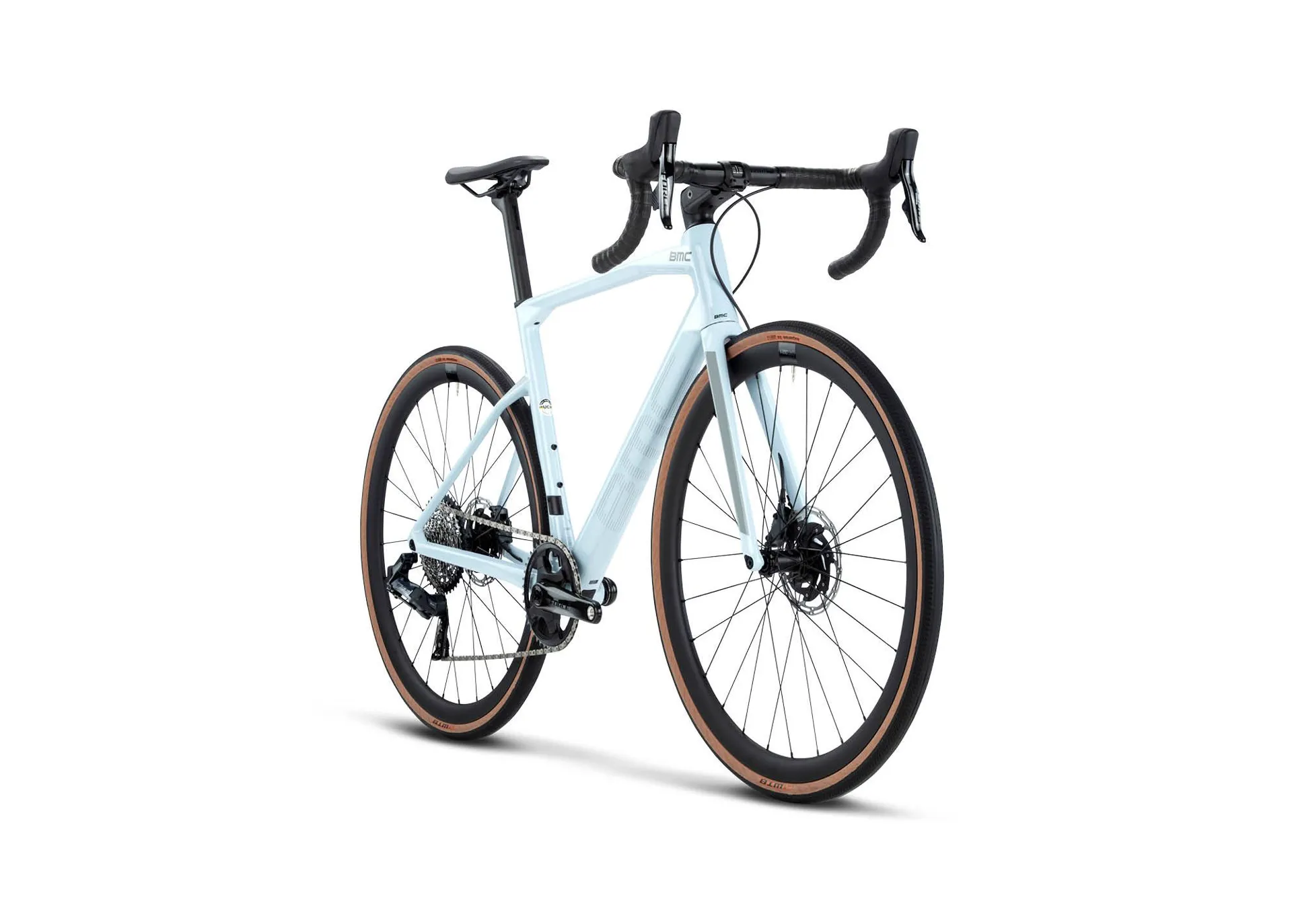 BMC Roadmachine X One Force eTap AXS XPLR 2023 in Blue - Main Image