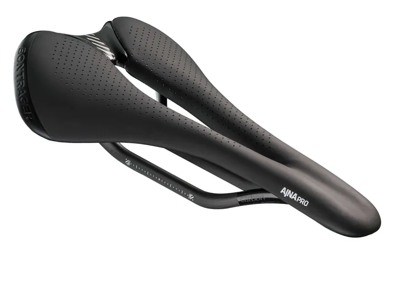 Bontrager Ajna Pro Carbon Womens Bike Saddle in Black
