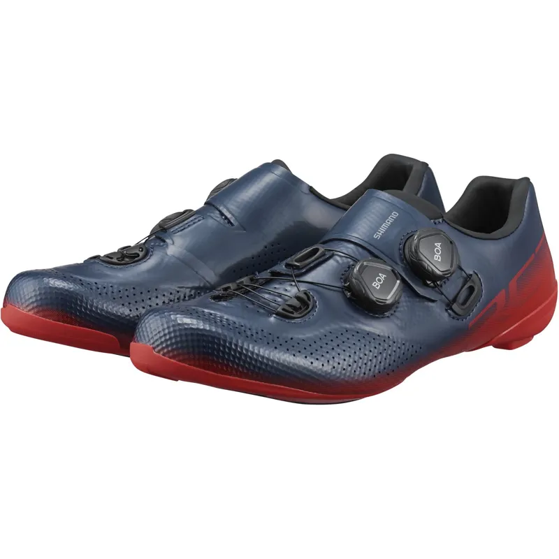 Shimano RC7 Road Cycling Shoe in Red-4