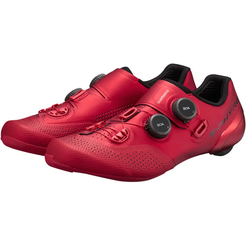 Shimano S-PHYRE RC902 SPD-SL Shoes in Red-4