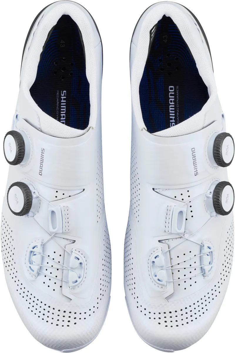 Shimano S-Phyre RC9 Road Cycling Shoe in White-1