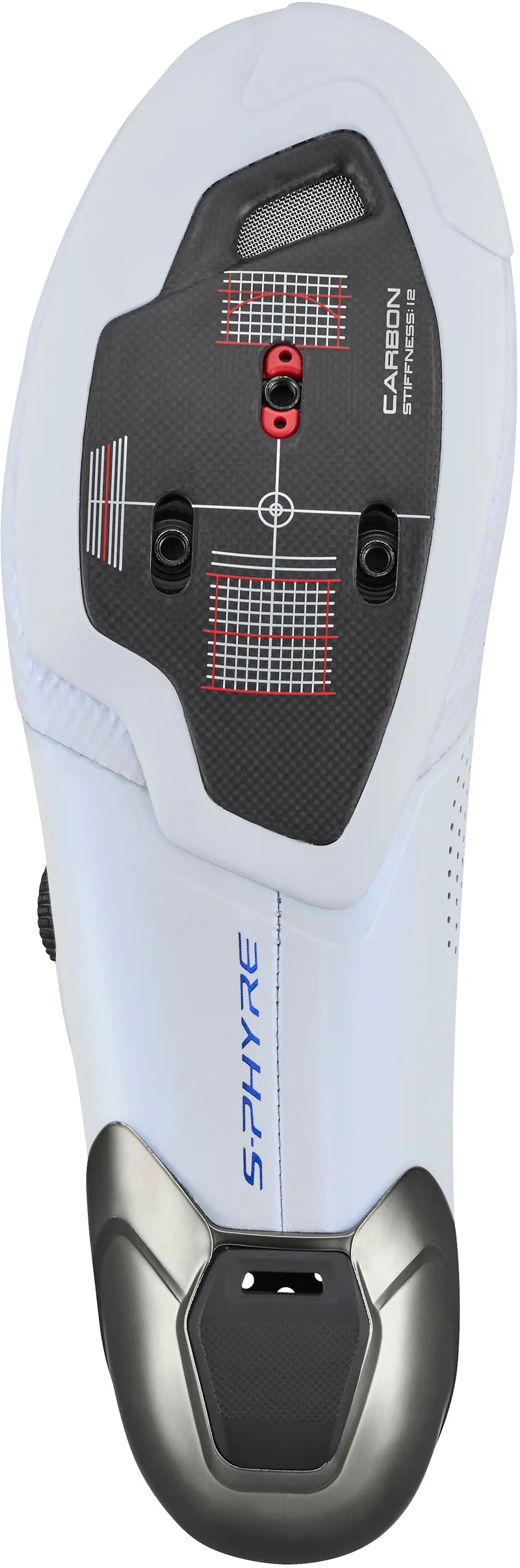 Shimano S-Phyre RC9 Road Cycling Shoe in White-2