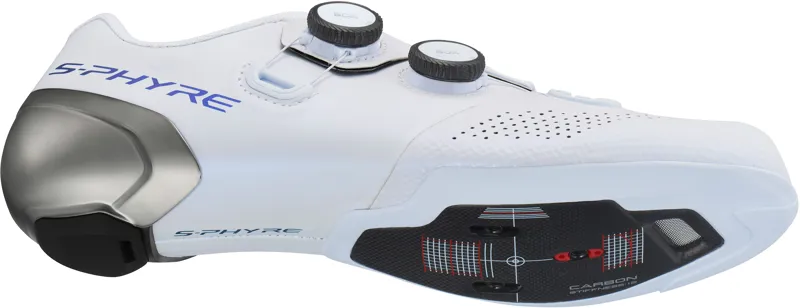 Shimano S-Phyre RC9 Road Cycling Shoe in White-3