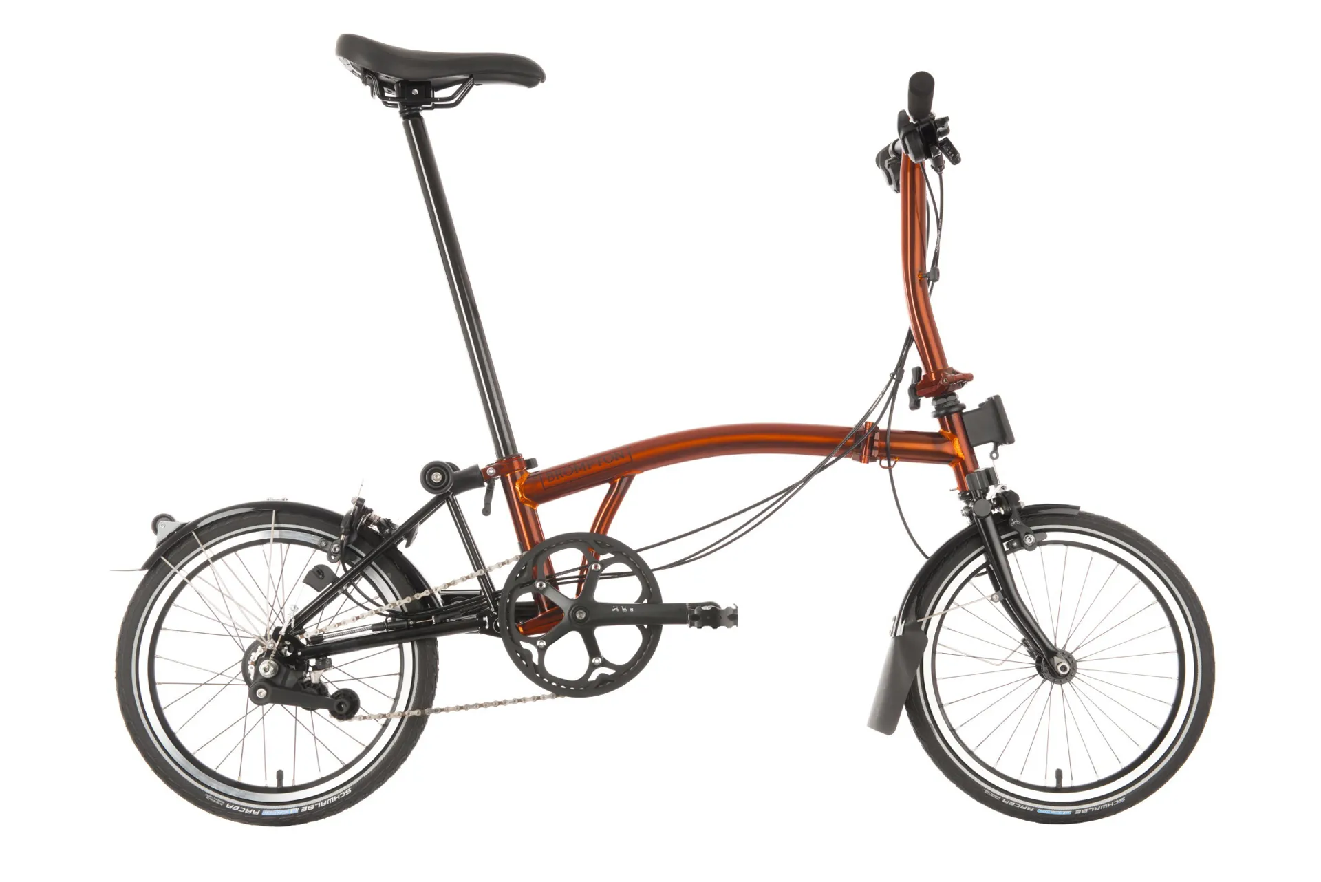 Folding Bikes Brompton S6l Superlight Brompton S6L Black Edition