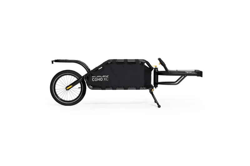 Burley Coho XC Black Bike Trailer in Black