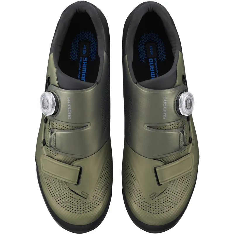 Shimano XC5 Cycling Shoe in Green-1