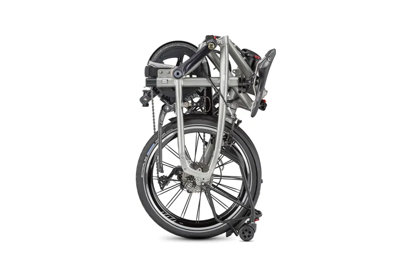 Tern BYB S11 Folding Bike 20 inch Wheel 11 Speed 2023 in Silver-1